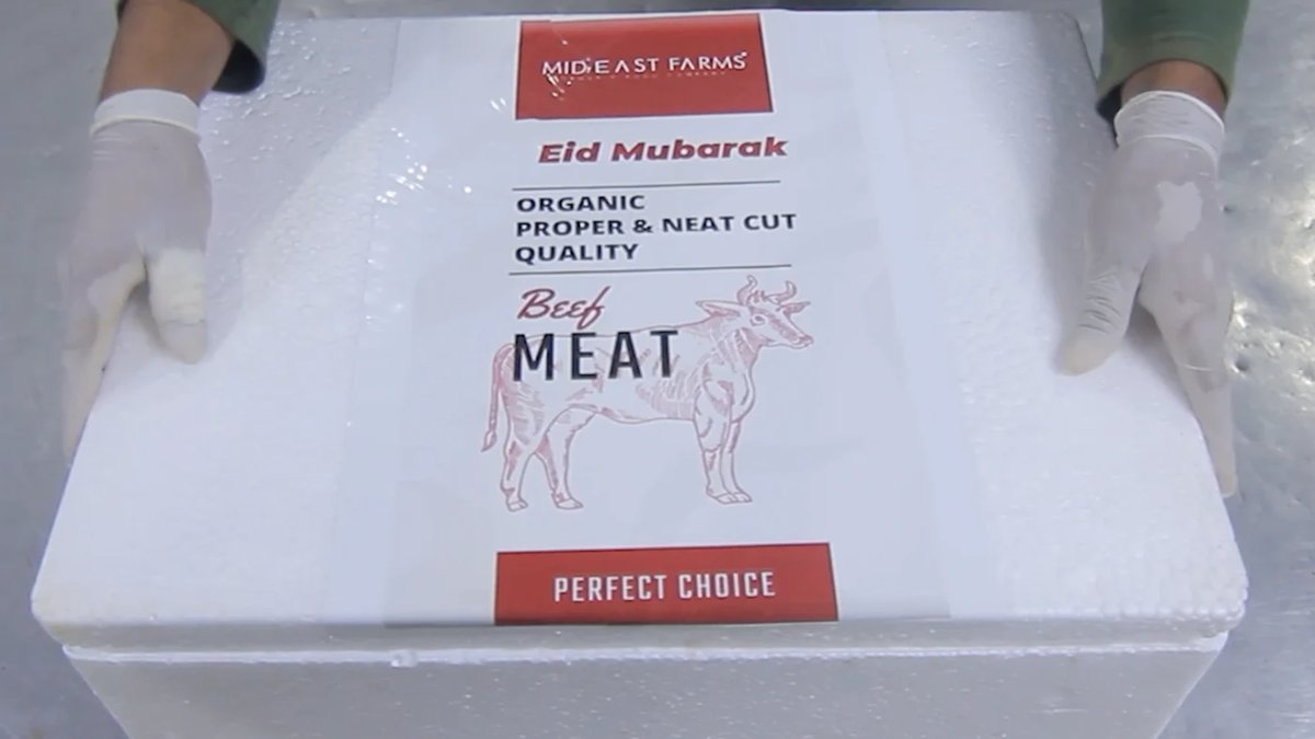 Mid East Farms packed meat